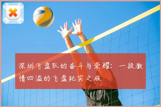深圳飞盘队的奋斗与荣耀：一段激情四溢的飞盘纪实之旅